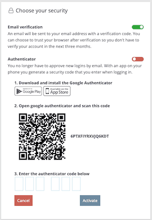 secure login authenticator